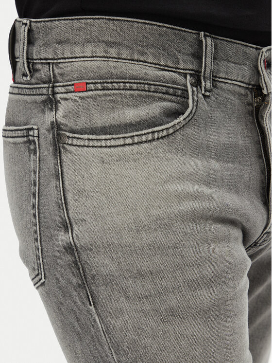 HUGO HUGO Jeans hlače 50542701 Siva Slim Fit