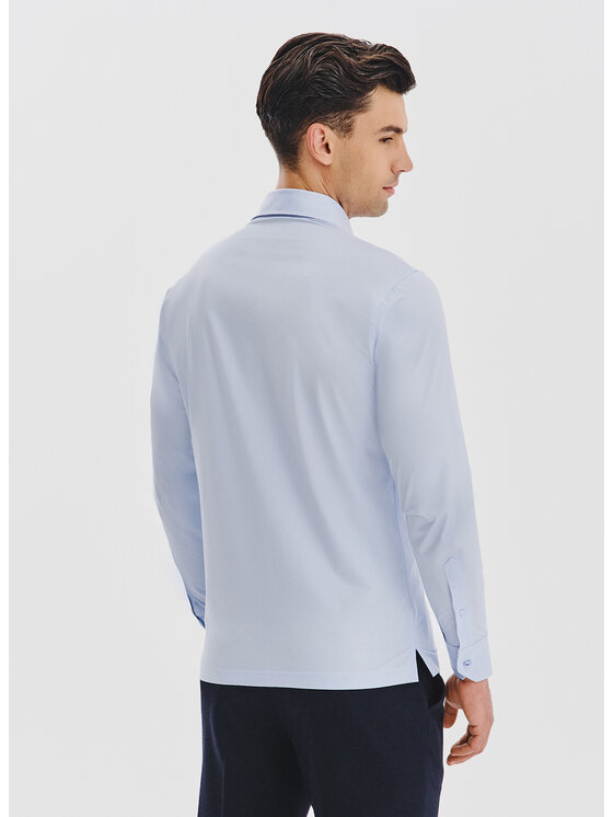 Pako Lorente Pako Lorente Koszula P25WF-1X-025 Niebieski Classic Fit
