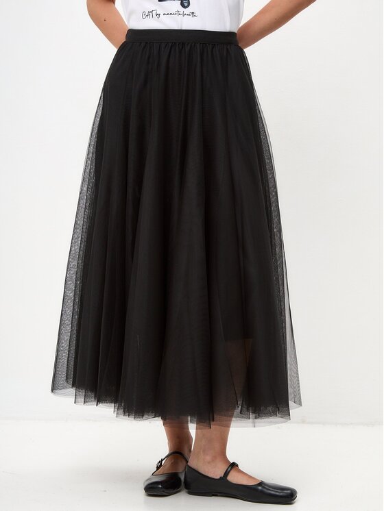 CAT by maniita lacitta CAT by maniita lacitta Spódnica midi Women's skirt ROCKY Czarny Regular Fit