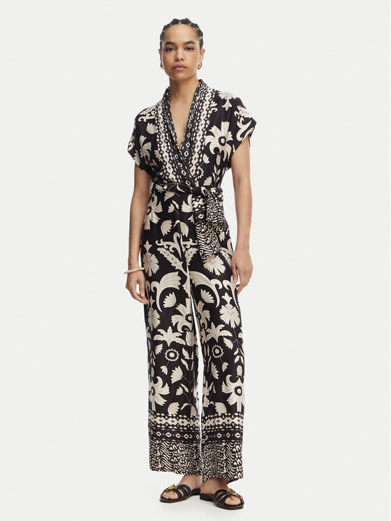 LOLA CASADEMUNT LOLA CASADEMUNT Kombinesoon LS2616033 Must Regular Fit