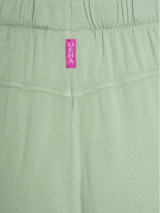 Deha Deha Donji dio trenerke A00636 Zelena Regular Fit