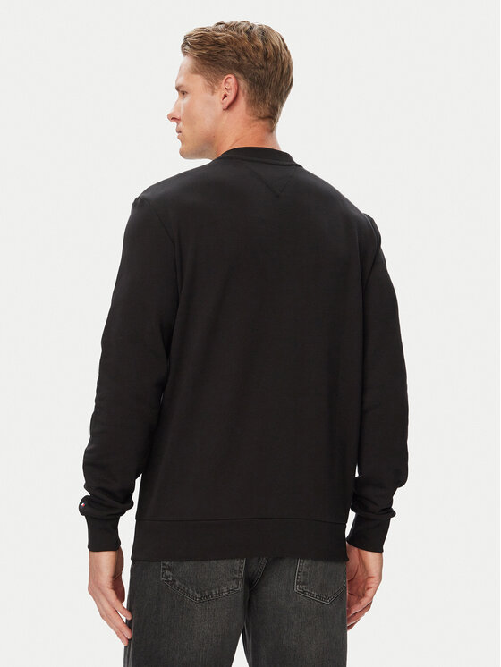 Tommy Hilfiger Tommy Hilfiger Μπλούζα MW0MW44938 Μαύρο Regular Fit