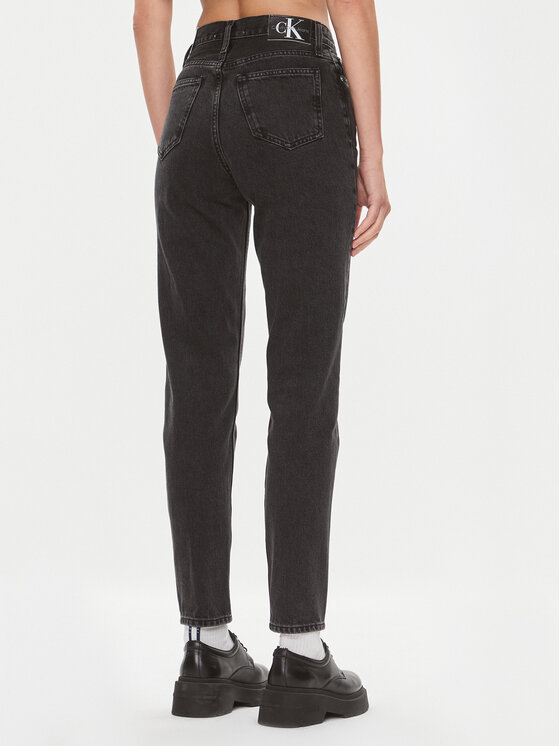 Calvin Klein Jeans Calvin Klein Jeans Jeansy J20J222150 Czarny Mom Fit