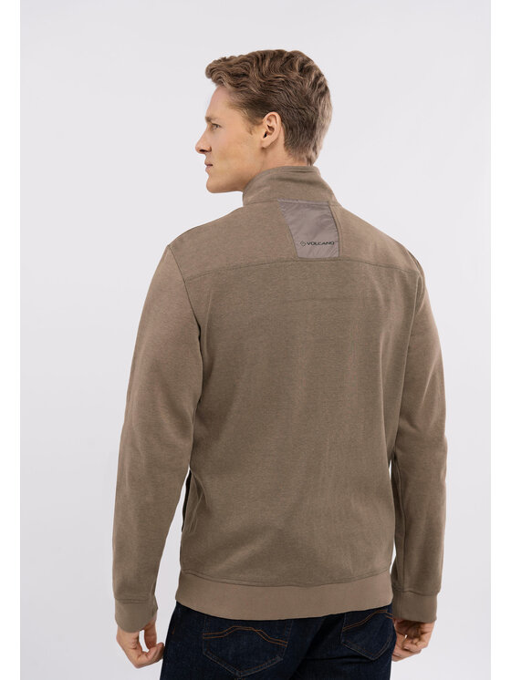 Volcano Volcano Bluza B-HUNT Beżowy Regular Fit