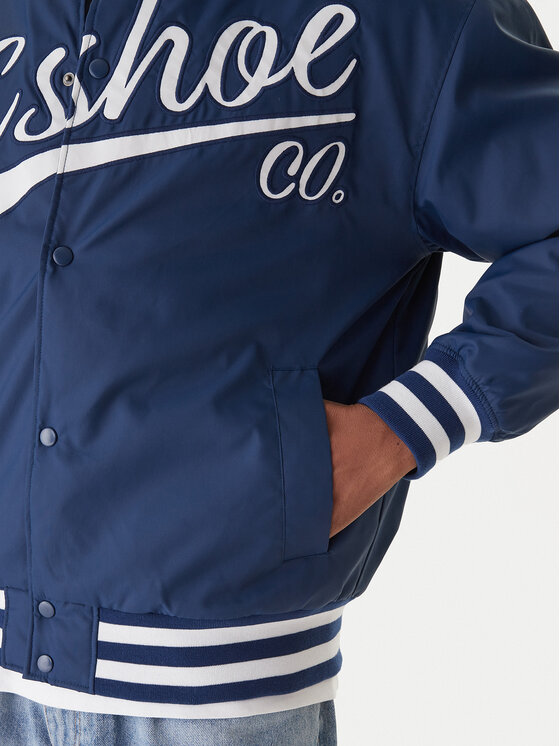 DC Shoes DC Shoes Bomber stila jaka EDYJK03266 Tumši zils Regular Fit