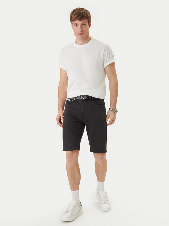 Calvin Klein Calvin Klein T-Shirt LV04LF811G Λευκό Regular Fit