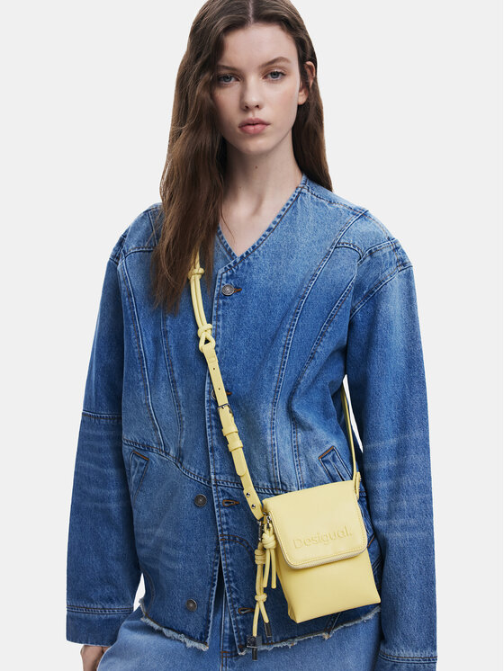 Desigual Desigual Τσαντάκι Κινητού 25SAYP37 Κίτρινο