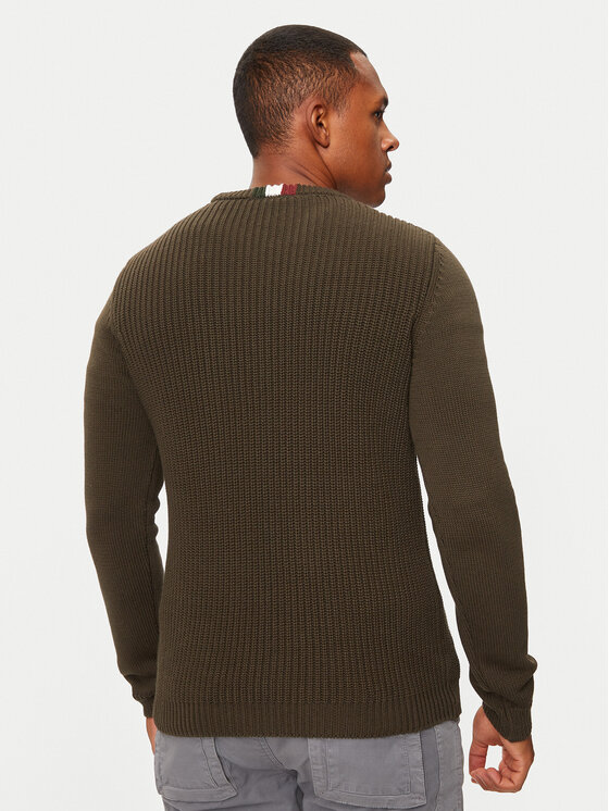 Aeronautica Militare Aeronautica Militare Maglione 242MA1453L409 Verde Regular Fit