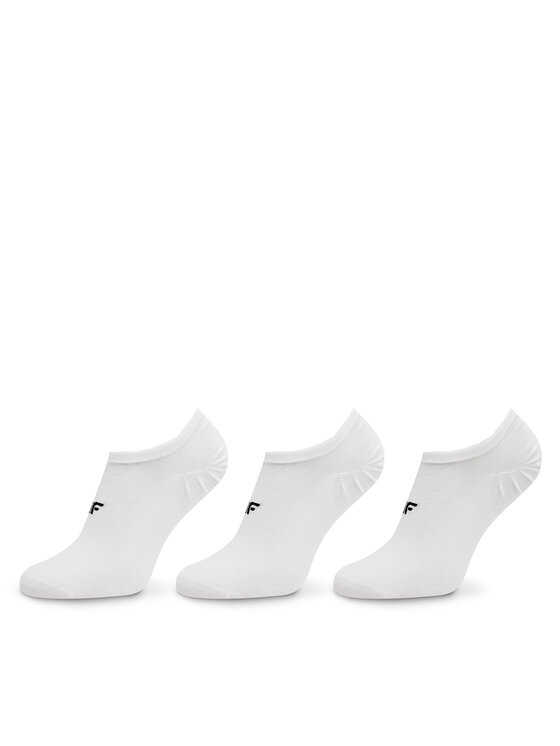 4F 4F Sneakersocken 4FWMM00USOCM275 Weiß