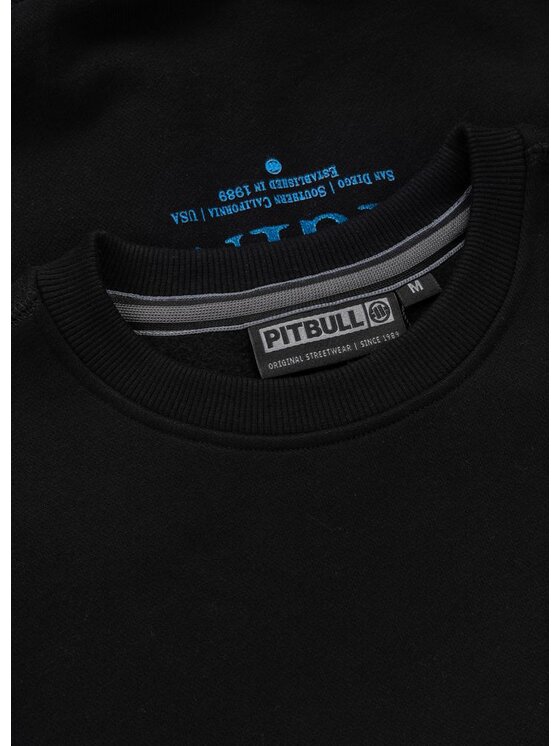 PITBULL PITBULL Bluza MIDNIGHT Czarny Regular Fit