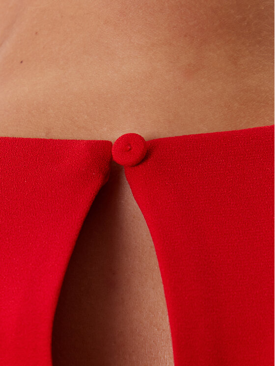 Tatuum Tatuum Kleid für den Alltag Zimona T2508.205 Rot Relaxed Fit