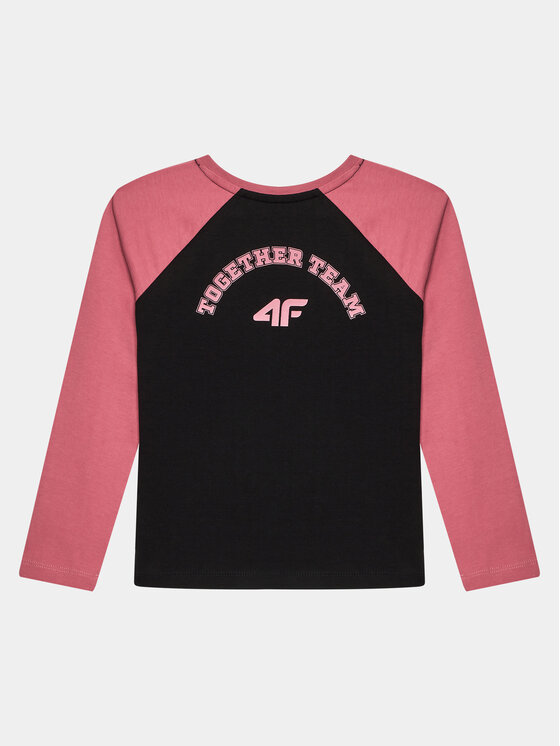 4F 4F Μπλουζάκι 4FJAW23TLONF143 Ροζ Regular Fit