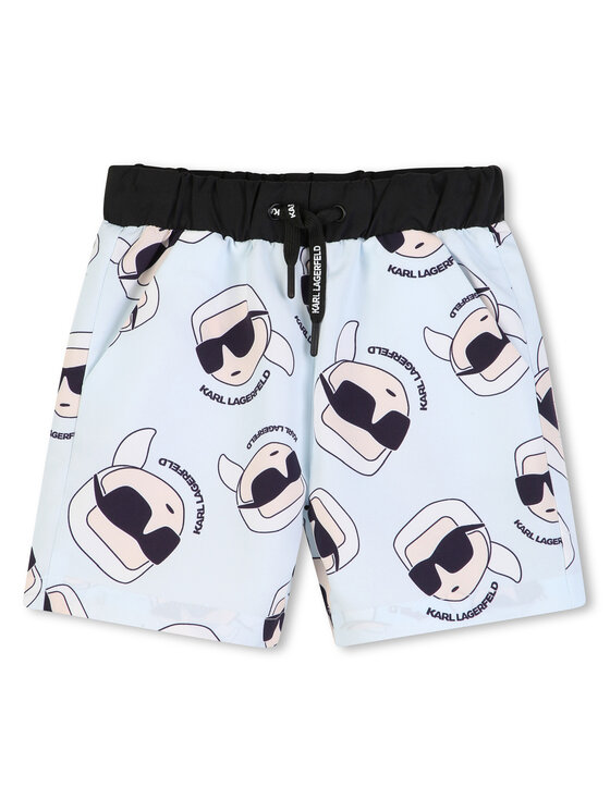 Karl Lagerfeld Kids Karl Lagerfeld Kids Marškinėlių ir šortų komplektas Z31067 Spalvota Regular Fit
