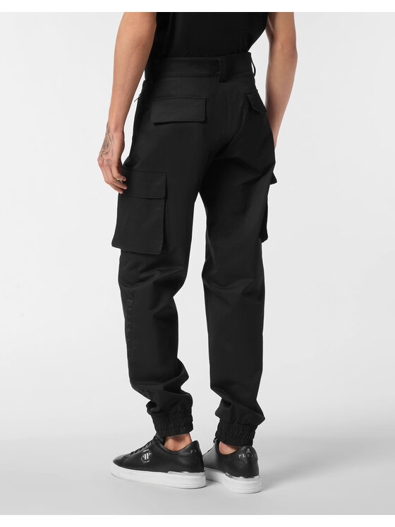 PHILIPP PLEIN PHILIPP PLEIN Joggery 25467 Czarny Jogger Fit