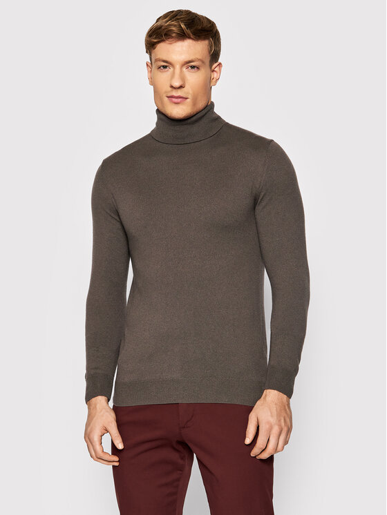 Dolcevita M1BR17 Z2VX2 Marrone Regular Fit