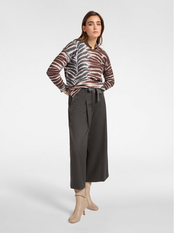 Elena Mirò Elena Mirò Cardigan M467Z000600N0S1 Grigio Regular Fit