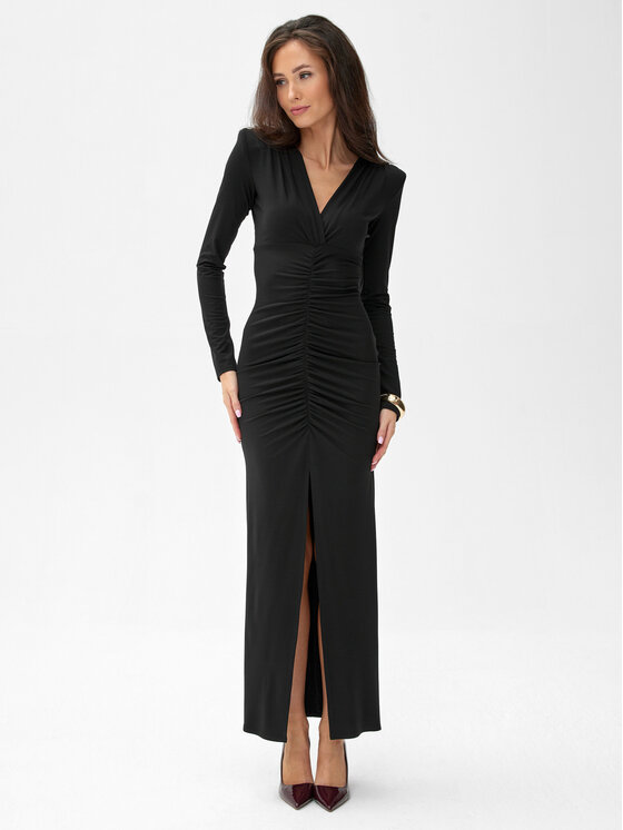 Roco Fashion Roco Fashion Sukienka wieczorowa Eloria Czarny Slim Fit