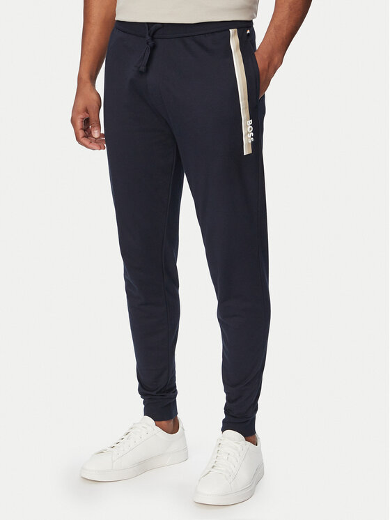 BOSS BOSS Spodnji del trenirke Authentic 50554784 Mornarsko modra Regular Fit