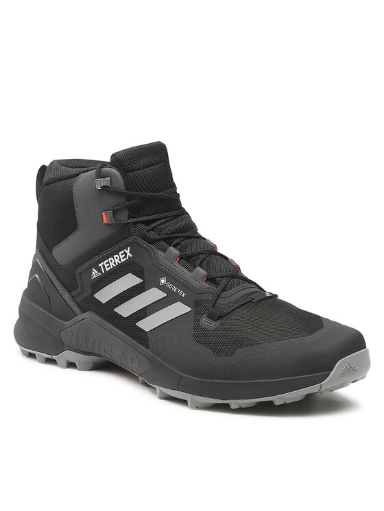 adidas adidas Παπούτσια πεζοπορίας Terrex Swift R3 Mid Gtx GORE-TEX FW2762 Μαύρο