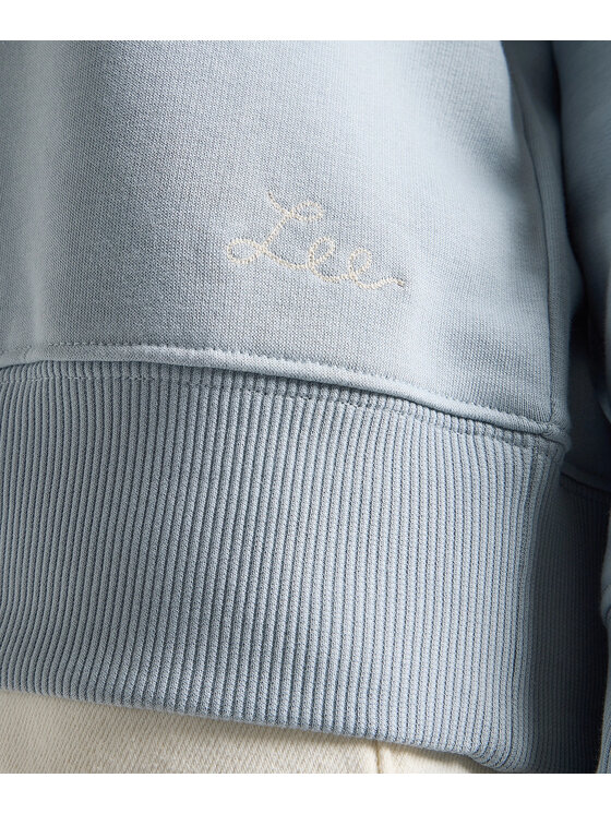 Lee Lee Felpa 112369184 Blu Casual Fit