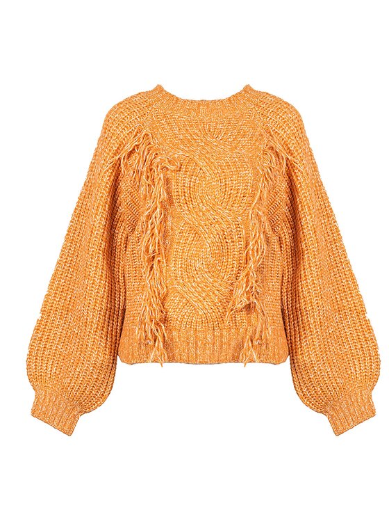Silvian Heach Silvian Heach Maglione PGA22007MA Arancione Oversize