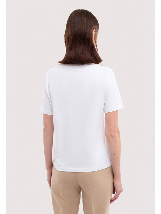 Trussardi Trussardi T-Shirt G1156000243N001 Biały Regular Fit