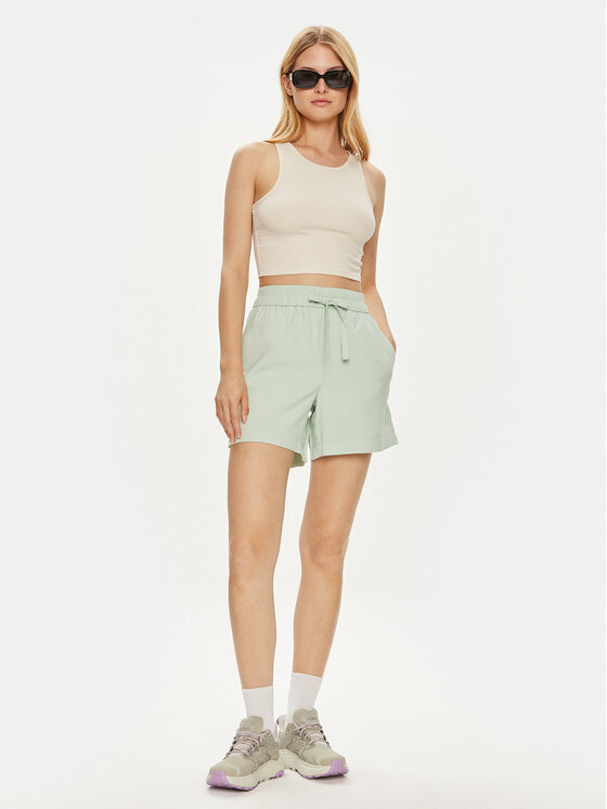 Vero Moda Vero Moda Kratke hlače Carmen 10278931 Zelena Loose Fit