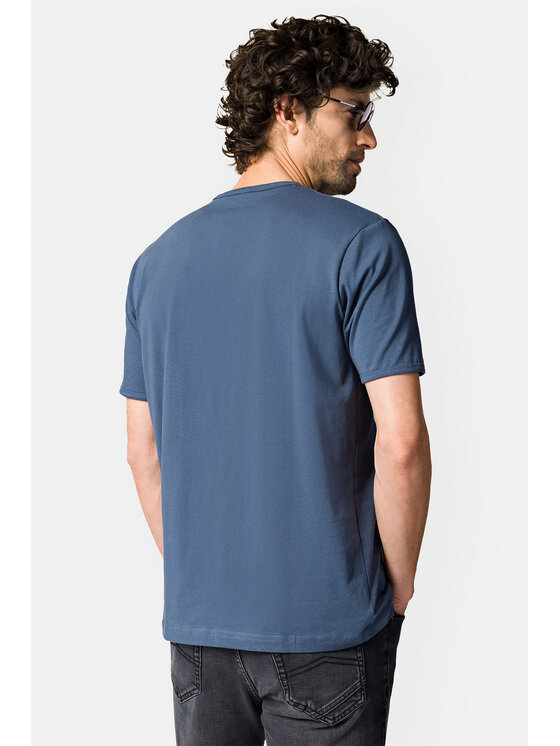 Lancerto Lancerto T-Shirt Steph TS073123000006 Niebieski Regular Fit