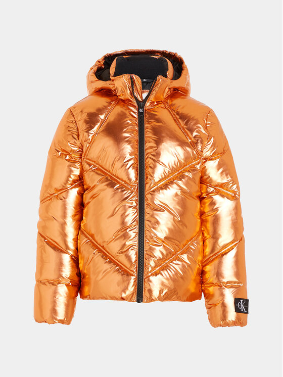 Calvin Klein Jeans Calvin Klein Jeans Winterjacke IG0IG02243 Orange Regular Fit