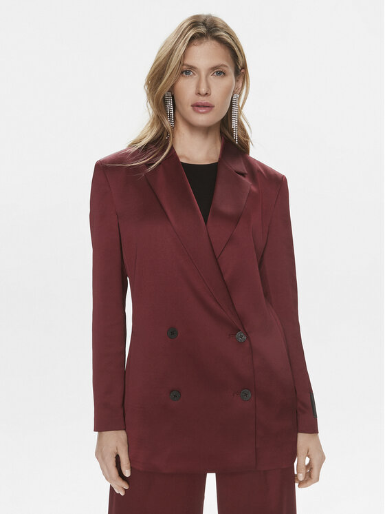 HUGO Hugo Pintsak Aboma-1 50500313 Punane Regular Fit