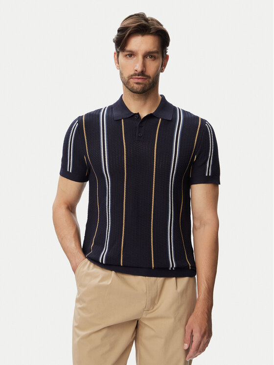 Guess Tricou polo M6YR30 Z1062 Bleumarin Regular Fit