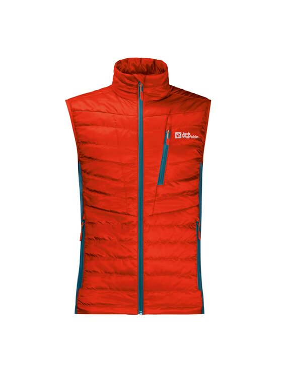 Jack Wolfskin Jack Wolfskin Kamizelka 1206871_3017 Czerwony Regular Fit