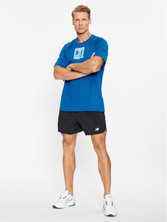 Under Armour Under Armour T-Shirt Ua Tech Prt Fill Ss 1380785 Μπλε Loose Fit