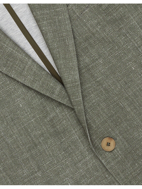Borgio Borgio Marynarka lumarzo_zielony Zielony Slim Fit