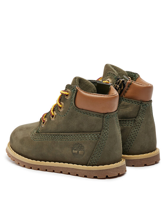 Timberland Timberland Schnürschuhe Pkey Pine 6In Boot TB1A1VOSA581 Grün
