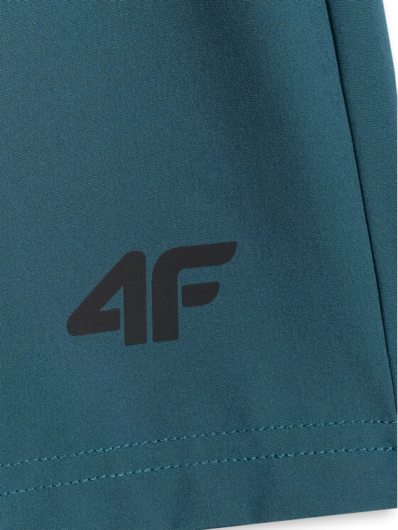 4F 4F Szorty sportowe MULTI ACTIVE Zielony Regular Fit