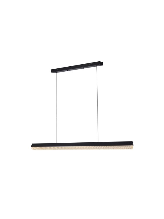 MIAhome MIAhome Lampa wisząca ANABELLA LED czarna 120 cm Czarny
