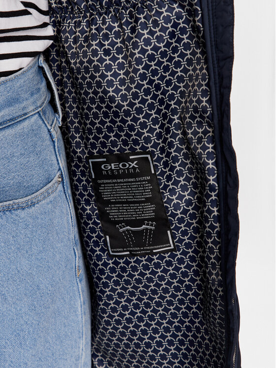 Geox Geox Γιλέκο Asheely W3520N-T2973 F1624 Σκούρο μπλε Regular Fit