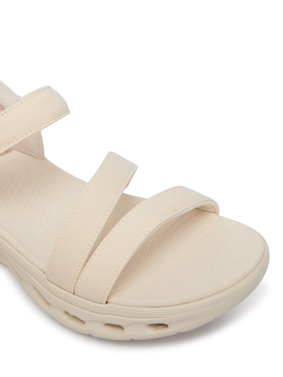 Skechers Skechers Sandały Go Walk Glide-Step 2.0 Sandal 141269/NAT Beżowy