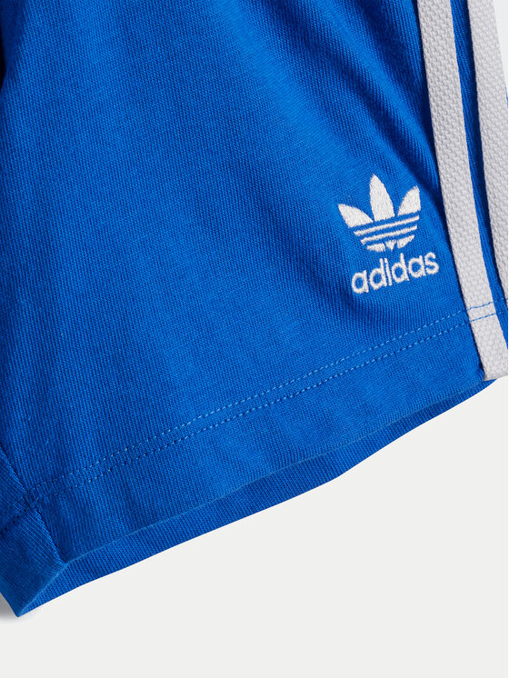 adidas adidas Komplet t-shirt i spodenki JE0525 Niebieski Regular Fit
