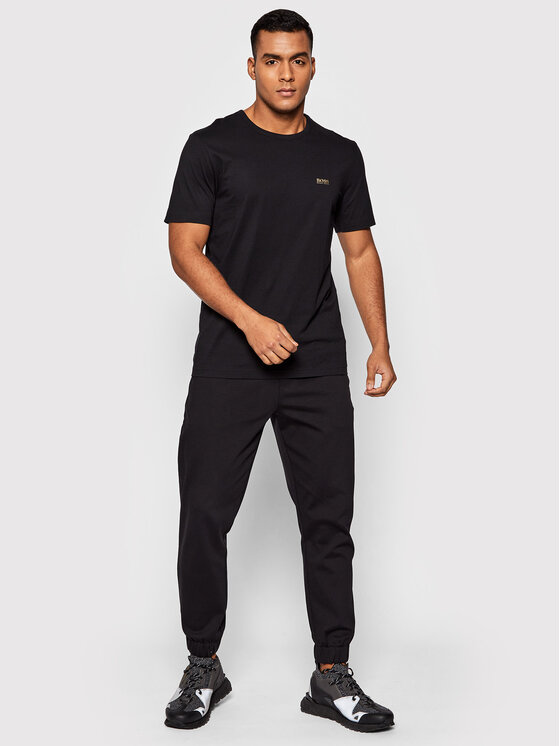 Boss T-Shirt Tee 50245195 Schwarz Regular Fit | Modivo.de