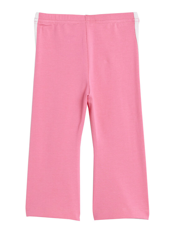 adidas adidas Set majica dugih rukava i leggins JY1109 Ružičasta Flared Fit