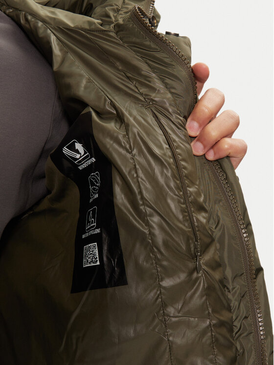 Bomboogie Bomboogie Kurtka puchowa CM8611TTNP4 Zielony Regular Fit