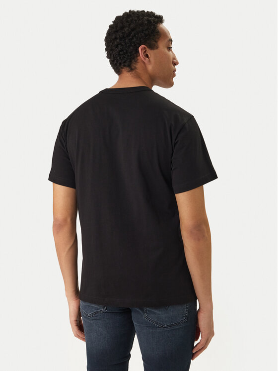 Versace Jeans Couture Versace Jeans Couture T-Shirt 80GAHT10 CJ00T Černá Regular Fit