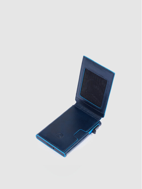 Piquadro Piquadro Etui na karty kredytowe 734 Niebieski