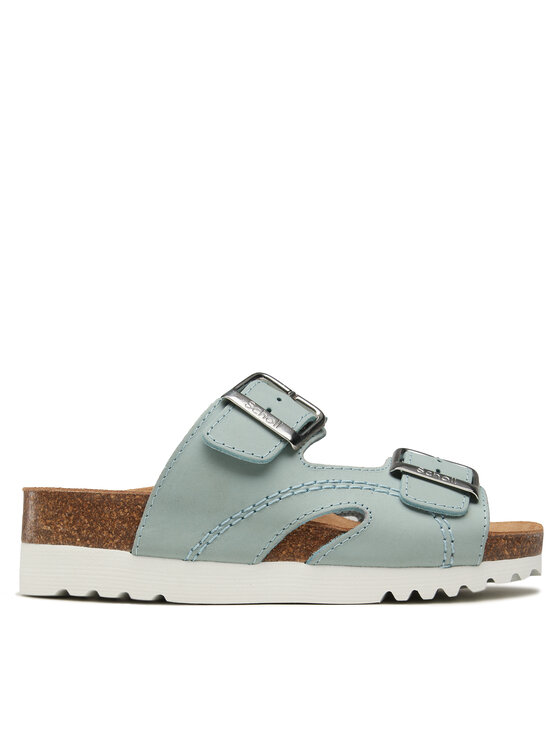 Scholl Scholl Шльопанці Moldava Wedge Ad MF30623 Голубий