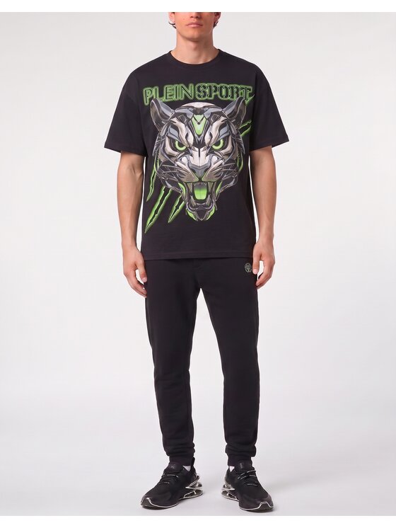 Plein Sport Plein Sport T-Shirt 31529 Černá Regular Fit