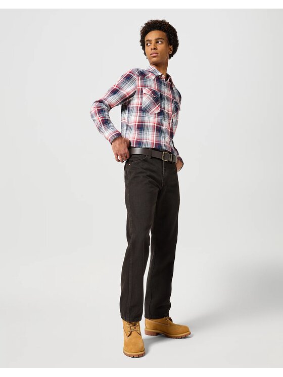 Wrangler Wrangler Jeansy 13MWZ Czarny Slim Fit