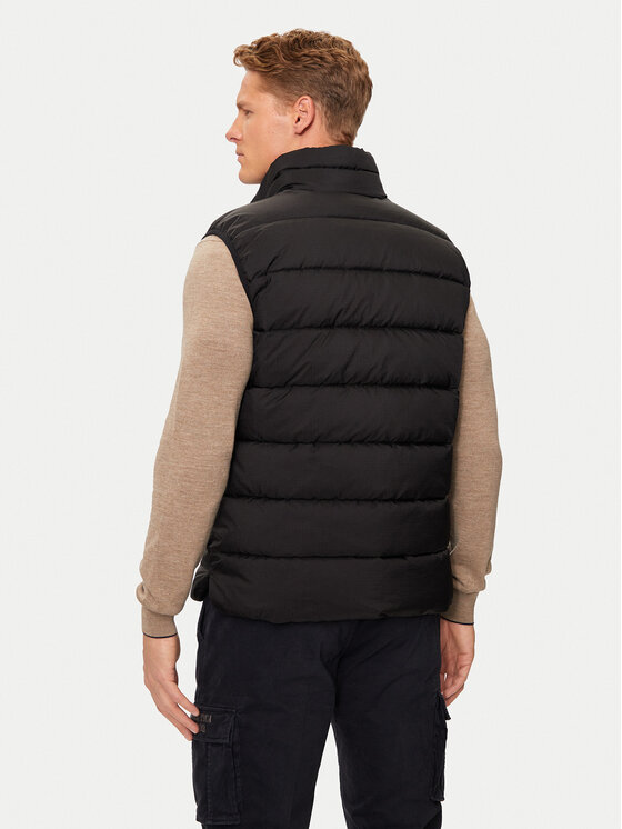 Aeronautica Militare Aeronautica Militare Brezrokavnik 242AB2185CT3375 Črna Regular Fit