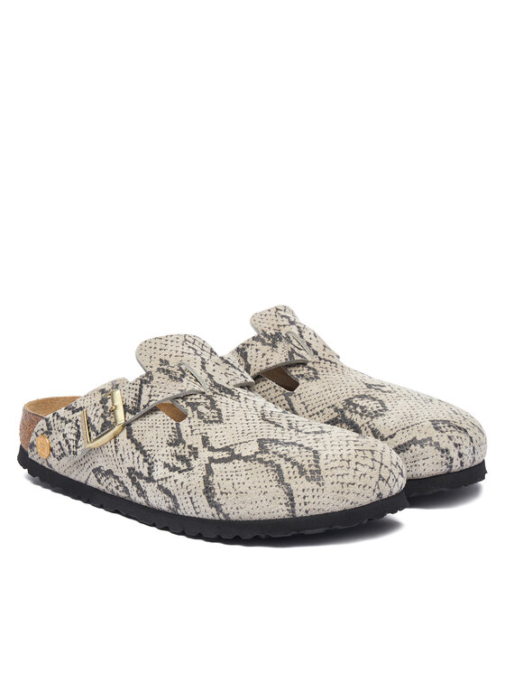 Birkenstock Birkenstock Шльопанці Boston 1033086 Кремовий